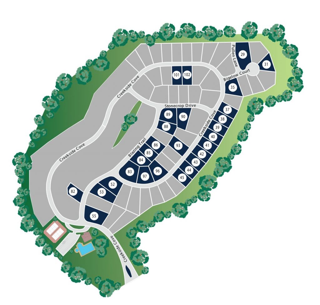 Creekside at Scarborough Site Map