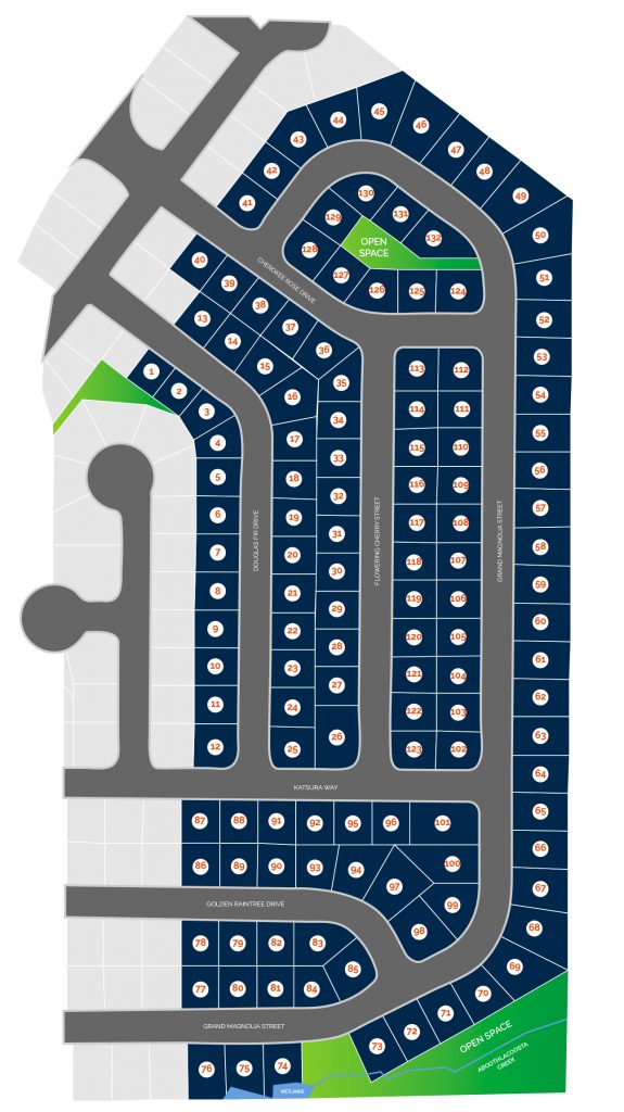 Garden Walk Site Map