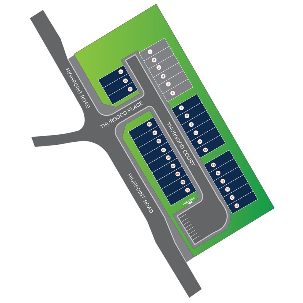 Thurgood Estates Site Map